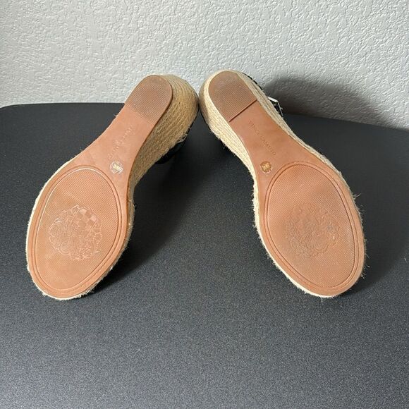 VINCE CAMUTO BLACK ESPADRILLE SIZE 9 - Picture 10 of 10